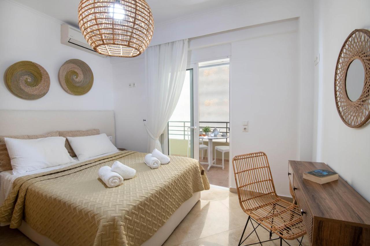 Helen Luxury Holiday House With Sea View Ретимно Екстериор снимка